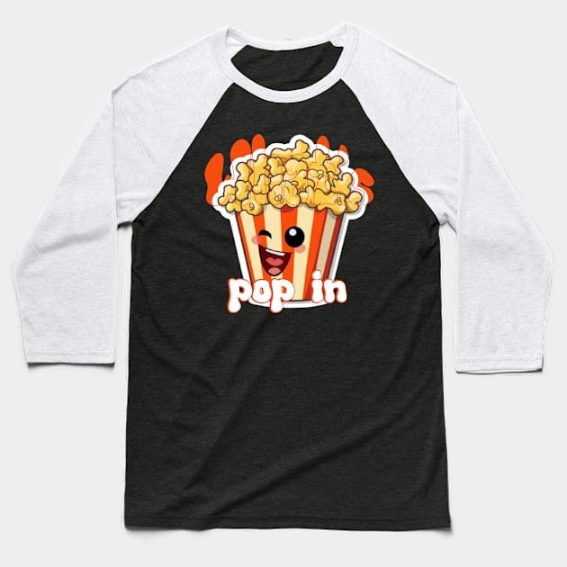 What's pop in Baseball T-Shirt by Pixy Official